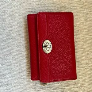 New Wallet! Beautiful Red Leater